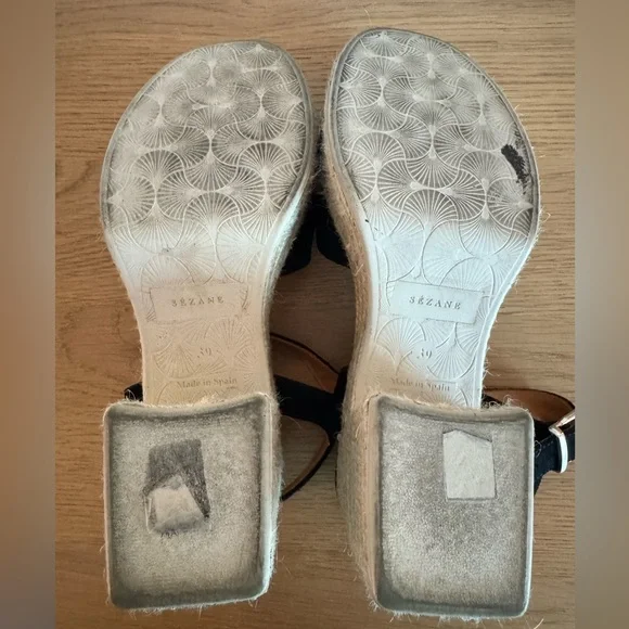 Sézane | Manon Espadrilles | Black - Picture 14 of 17